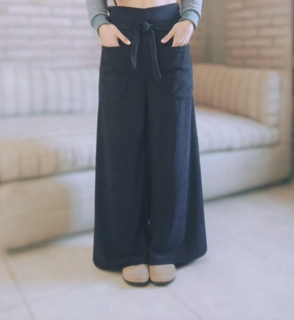 Producto - Recto Corderoy Azul M