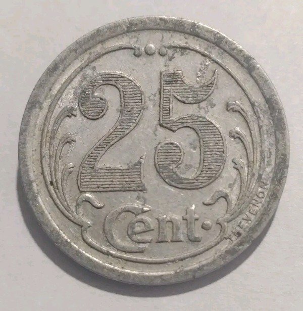 Producto - Francia moneda de emergencia/token comercial 25 cents 1922 - 1