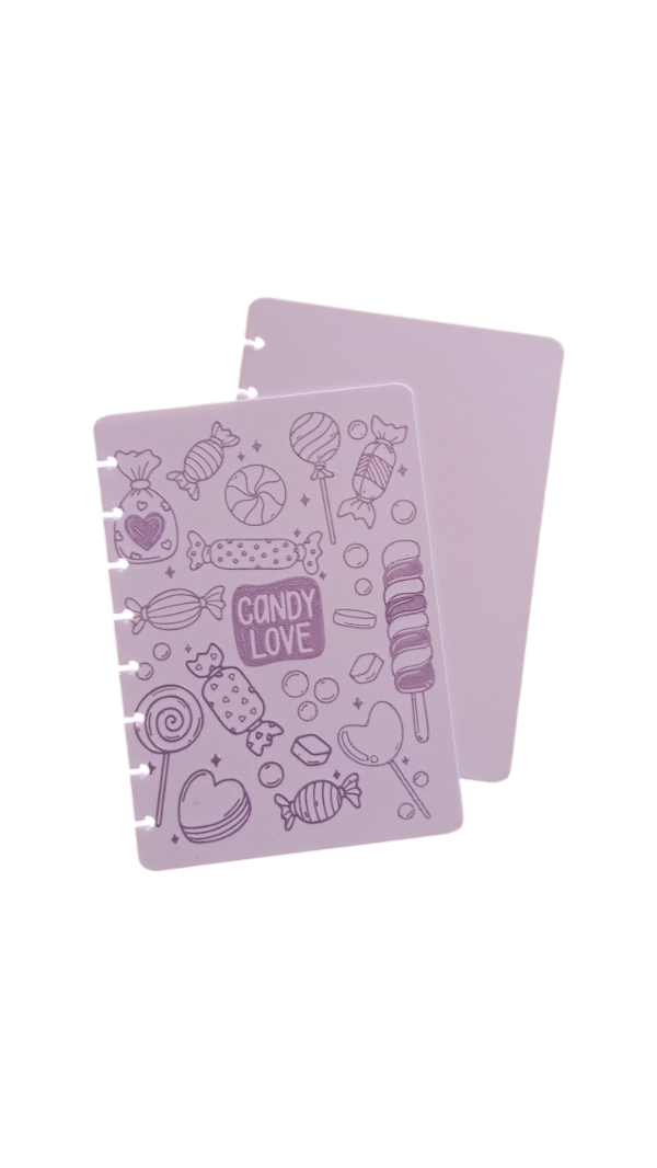 Producto - Tapas A5 P/ Cuaderno De Disco Inteligente Infinito - Candy