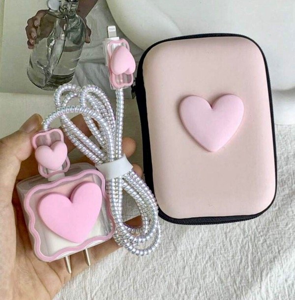Producto - Protector importado rosa con bolsito