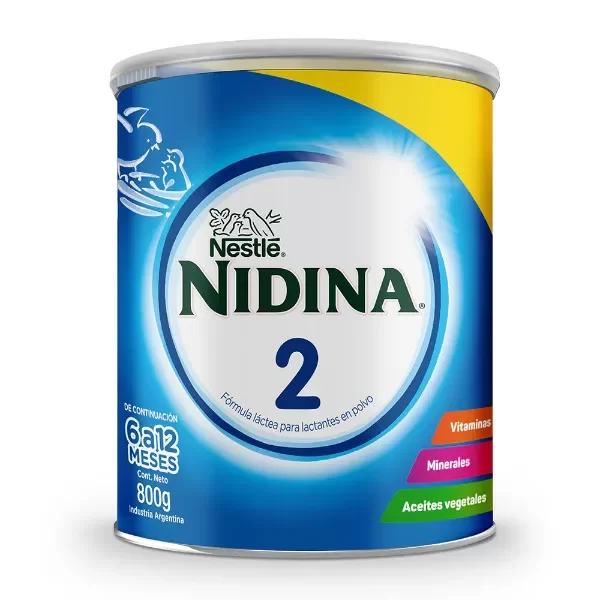 Producto - NESTLE NIDINA 2 X800G POLVO