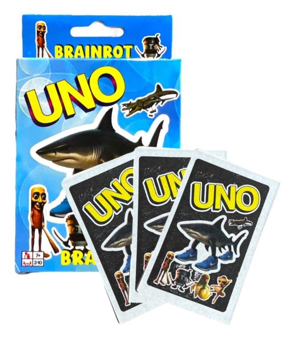 Producto - Cartas del uno Brain Rot