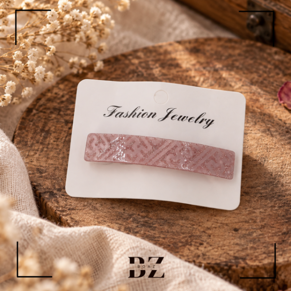 Producto - HEBILLA FRANCESA X 12 PCS RECTANGULAR COLOR C/BRILLO - 2127-2 - 5