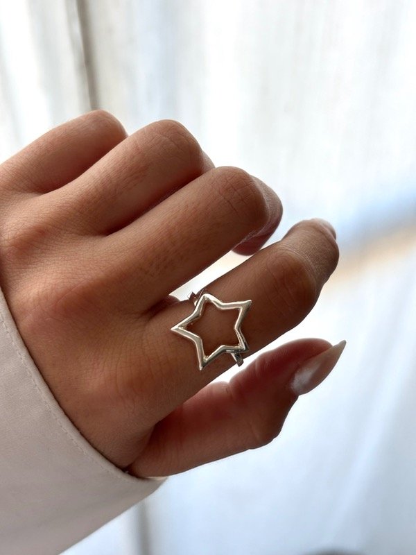 Producto - Anillo estrella calada - 1