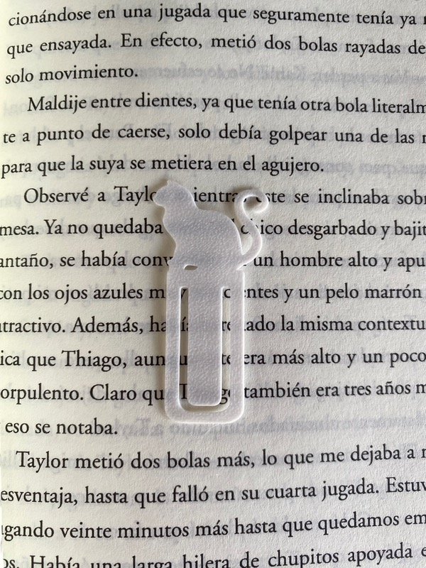 Producto - Separador con forma de gatito - Blanco