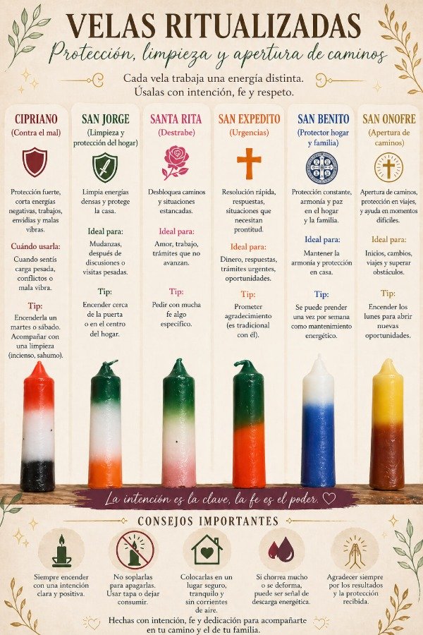 Producto - Velas Ritualizadas