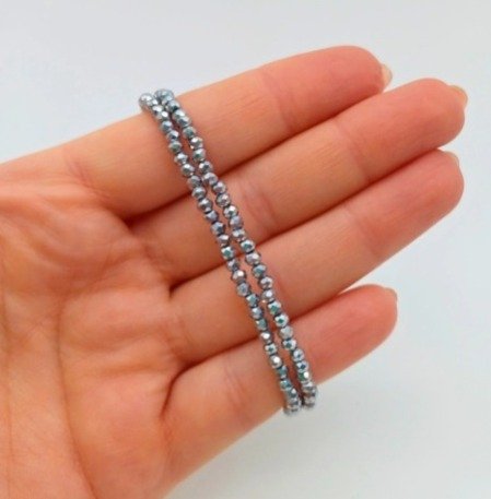 Producto - Pulsera Cristal Plateada