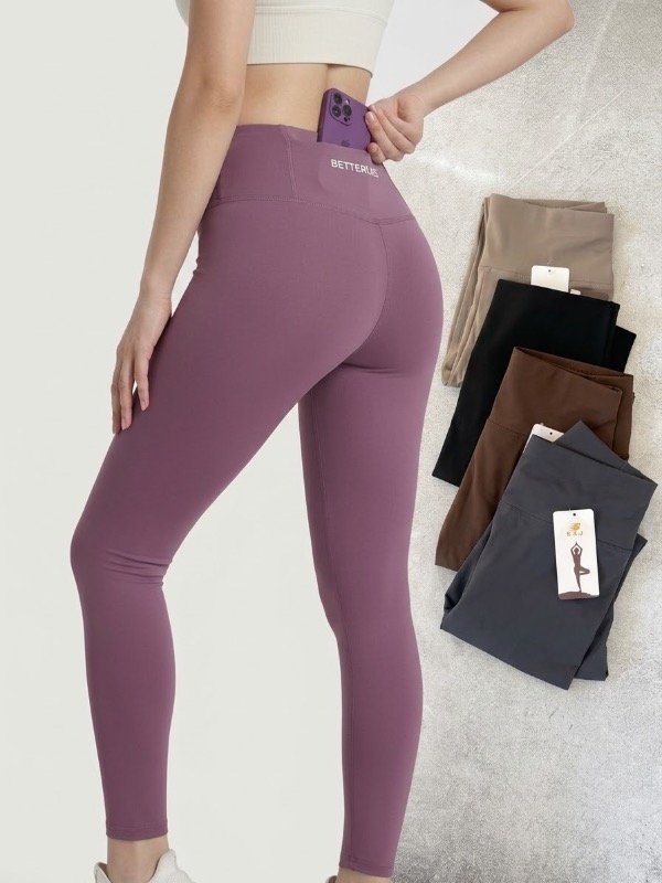 Producto - Calza de lycra sin frunce con bolsillo trasero - 0