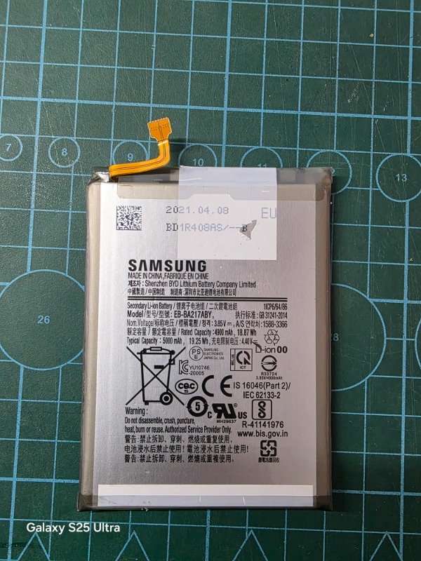 Producto - Bateria Samsung A12 - A02 - A21s Original Desarme