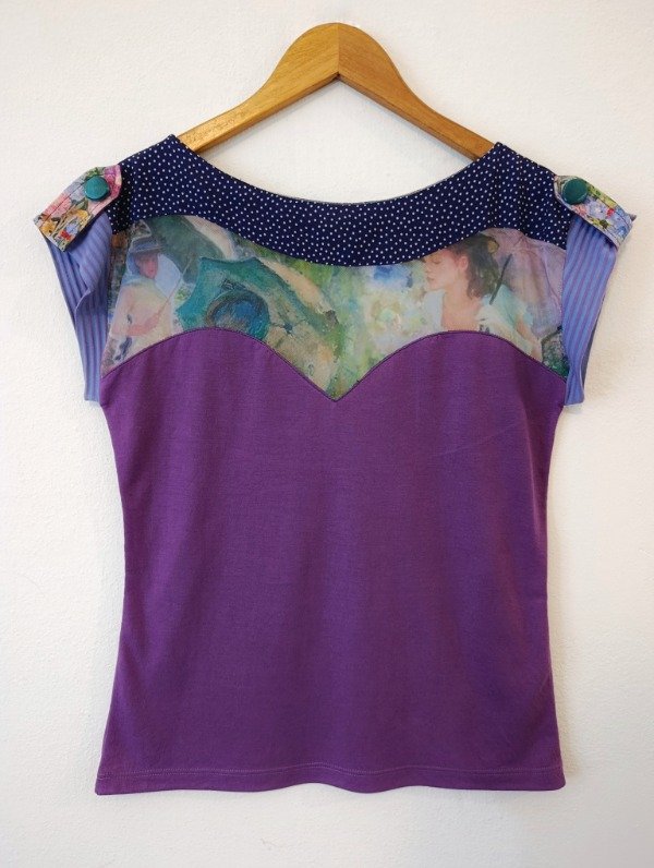 Producto - Remera Jardines de Monet (últimas t3 t5 t6)