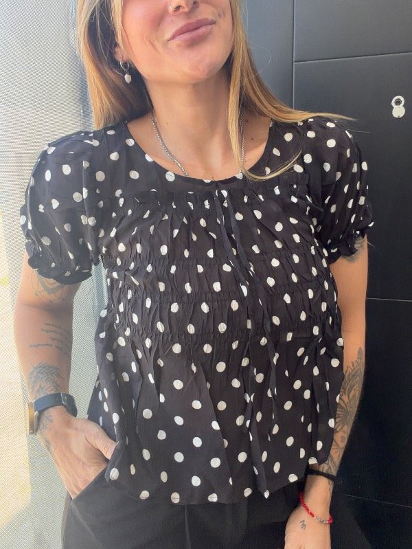 Producto - Blusa LUNARES N - 4
