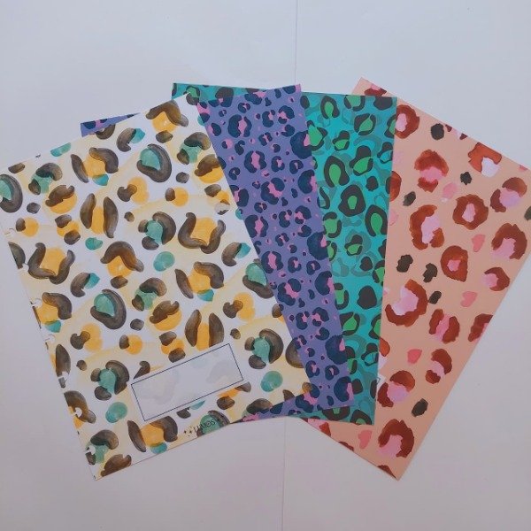 Producto - Separadores A5 para sistema de discos x4 (Animal Print)
