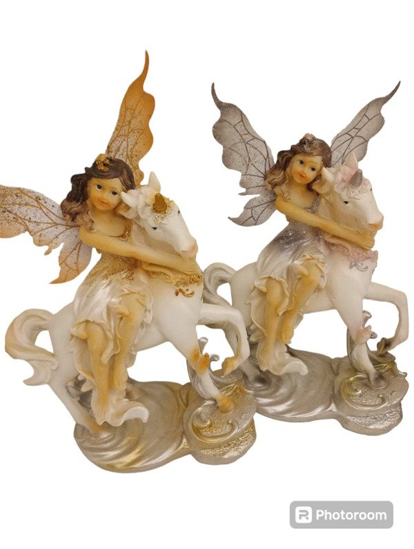 Producto - HADA EN UNICORNIO DE 20 CM - HADA#13