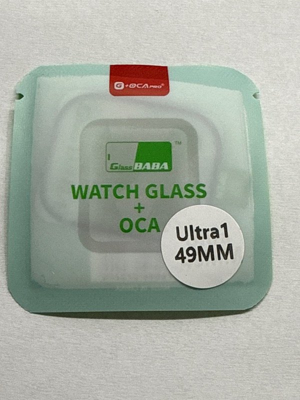 Producto - GLASS APPLE WATCH ULTRA 1 49MM con oca "G+OCA PRO BABA"