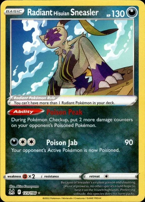 Producto - Radiant Hisuian Sneasler - 123/196 - Lost Origin