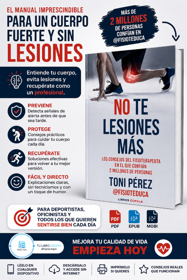 Producto - NO TE LESIONES MÁS Toni Pérez