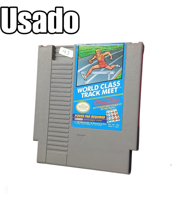 Producto - World Class Track Meet Juego Usado Nes
