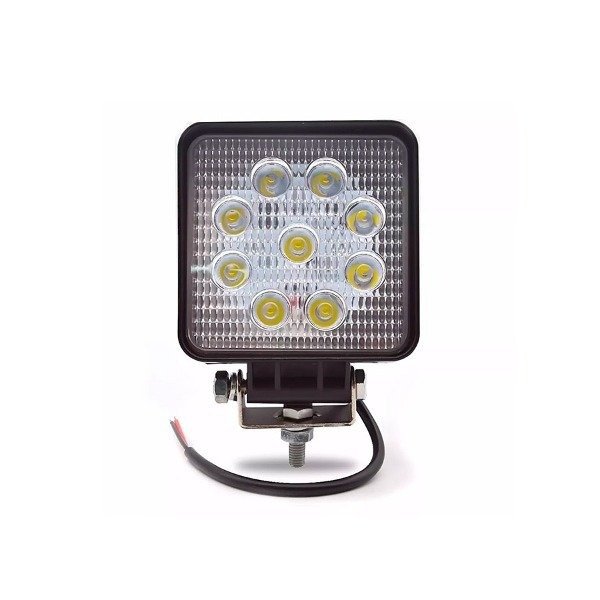 Producto - FARO 9 LED 27W. CUADRADO (12 - 24V.)