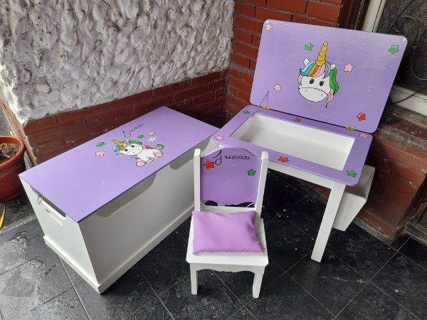 Producto - PUPITRE CON SILLA BAUL 80CM - 2