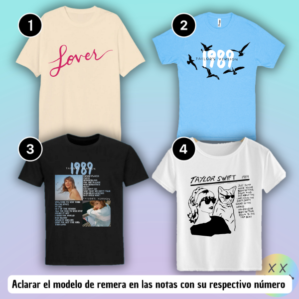 Producto - Remeras Taylor Swift #4