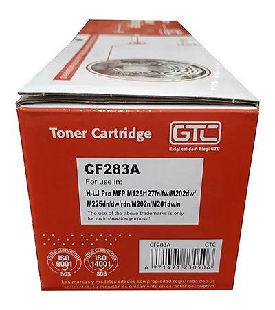 Producto - Toner alternativo GTC HP 283A - 1