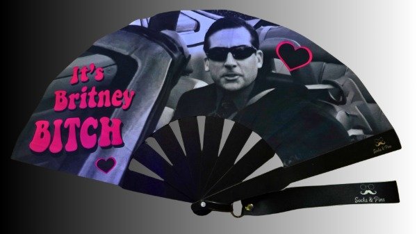 Producto - Abanico NEON "Britney Spears" -Con accesorios-
