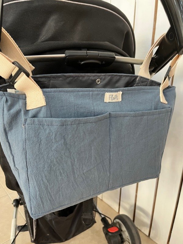 Producto - Organizador Cochecito tusor azul