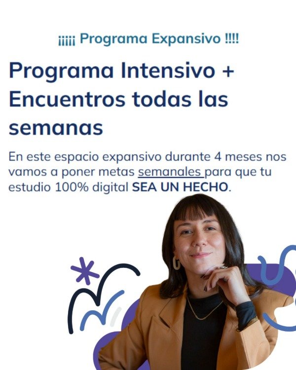 Producto - PROGRAMA EXPANSIVO: Revolucion contable Intensivo + Encuentros semanales.