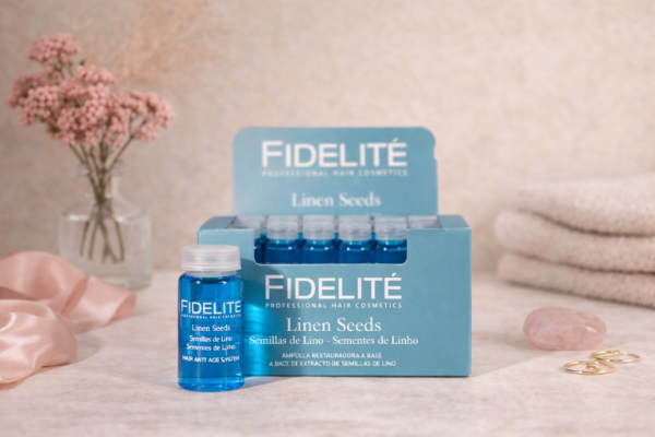 Producto - Ampolla de lino. Fidelite