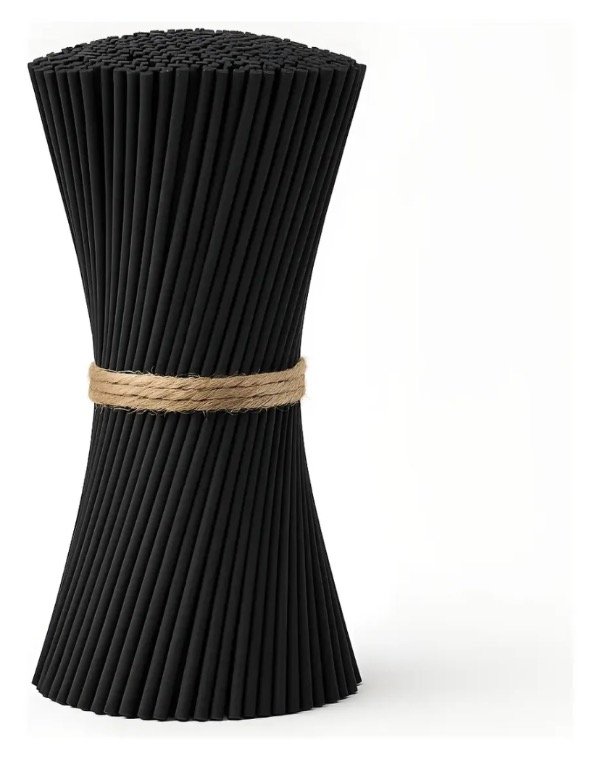 Producto - VARILLAS DE RATTAN NEGRAS 23CM X 3MM