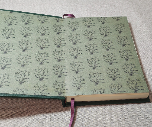 Producto - Cuaderno A6 Cuerina verde - Tapa Dura - 200 páginas - 2
