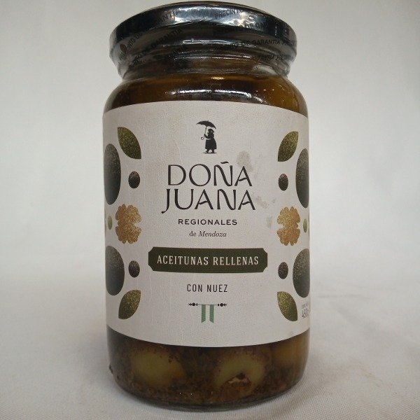 Producto - Aceitunas rellenas con nuez "Doña Juana"
