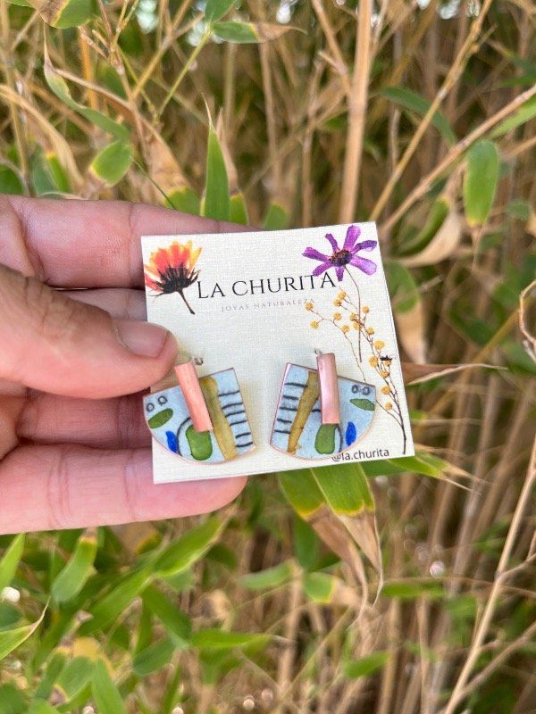 Producto - Abstracciones en verde sepia