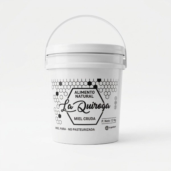 Producto - BALDE x 12KG - MIEL CRUDA LA QUIROGA