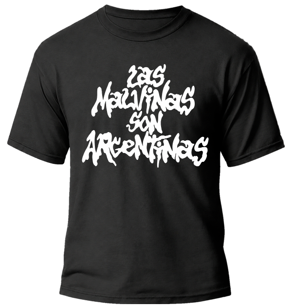 Producto - Remera La Renga Las Malvinas Son Argentinas