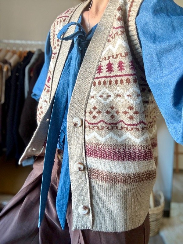 Producto - Chaleco alpino beige