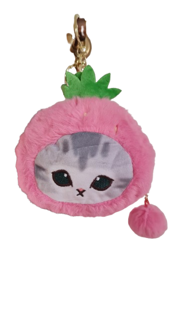 Producto - Monedero Michi fresa