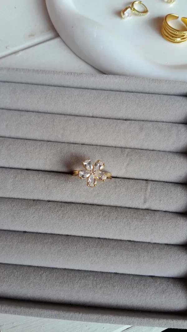 Producto - Anillo garden cristal