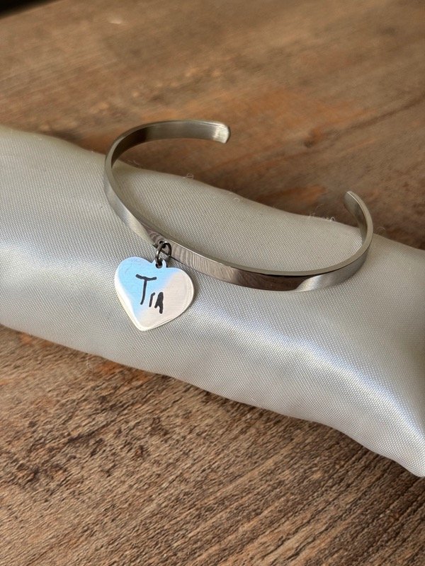 Producto - Esclava con dije corazón