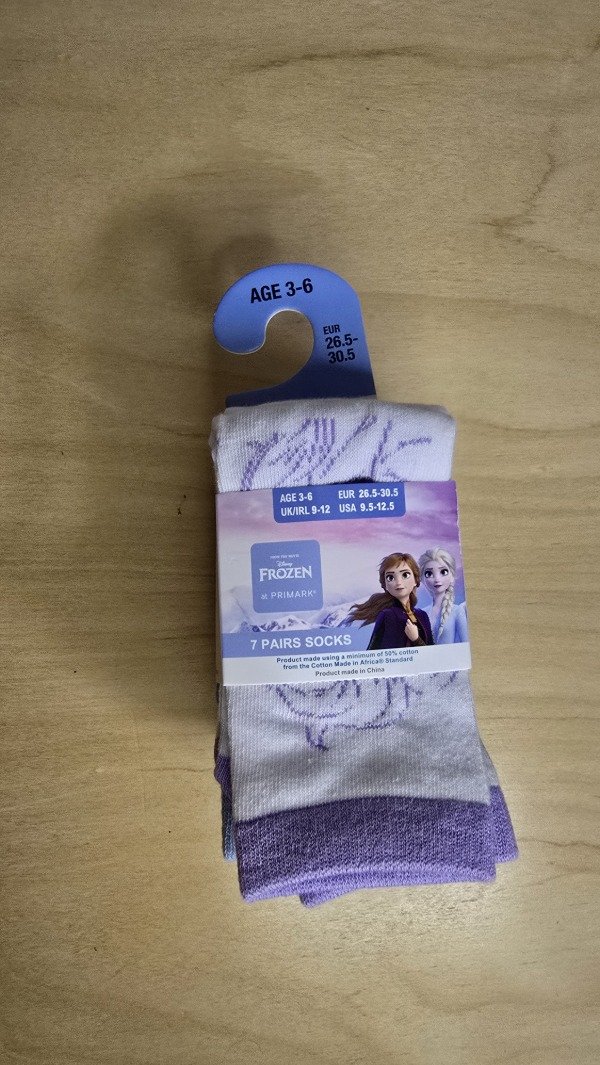 Producto - Medias - Frozen - Pack x7