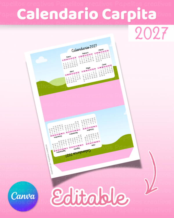 Producto - Calendario Carpita 2027