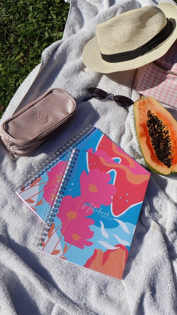 Producto - Cuaderno A4 tapa blanda Flower - 0