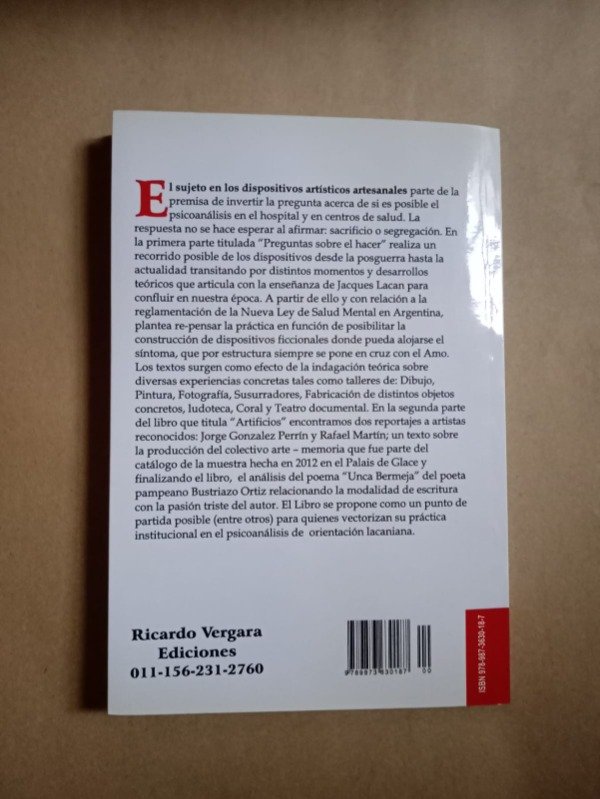 Producto - El sujeto en los dispositivos artísticos - Wild - Ricardo Vergara 2014 - 1
