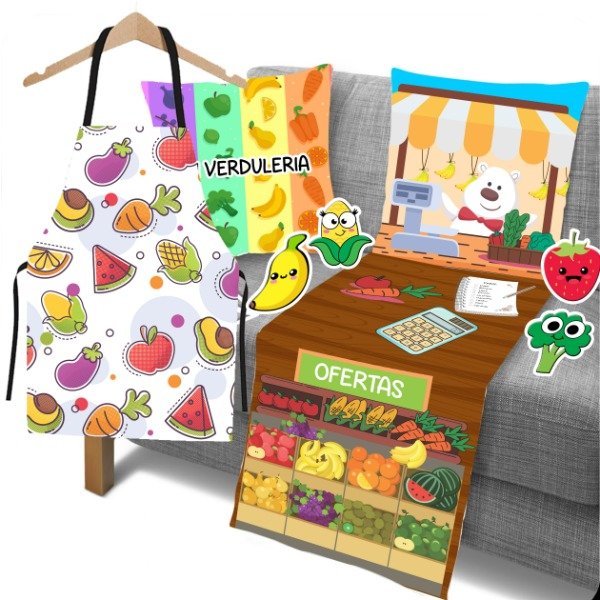 Producto - KIT MI VERDULERIA didactico