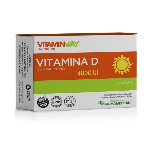 Producto - VITAMINA D VITAMIN WAY - 30 cap