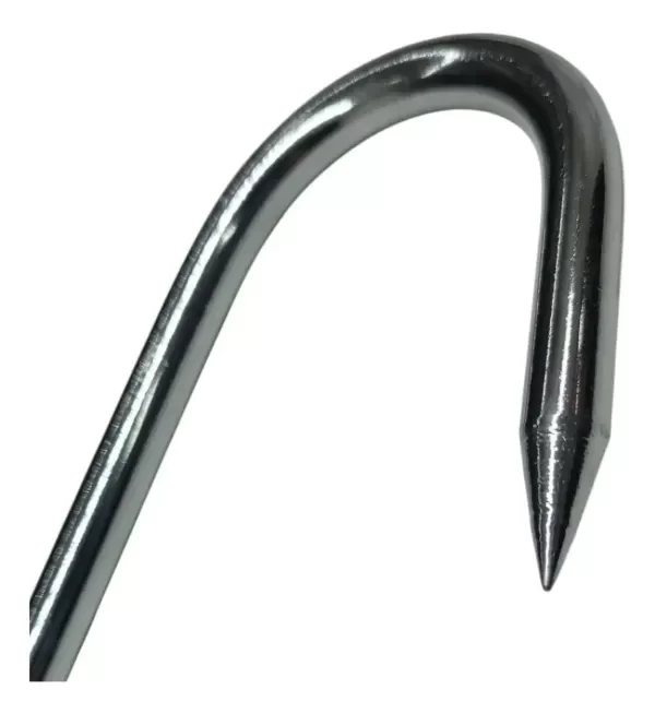 Producto - Gancho Carnicero Media Res - Acero Cromado 10x250 10 pulgadas - 2