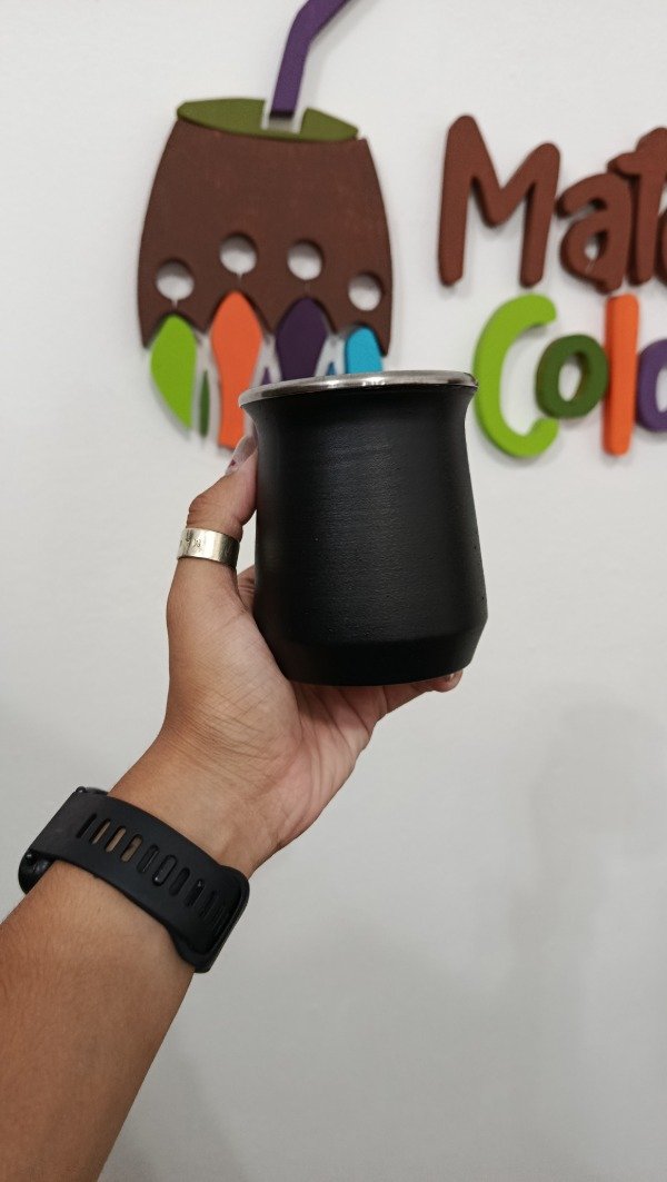 Producto - Mate de acero con GRABADO PERSONALIZADO