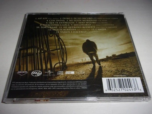 Producto - CD FRANCO EL GORILA WELCOME TO THE JUNGLE PROMO ARG 35B REGGAETON - 2