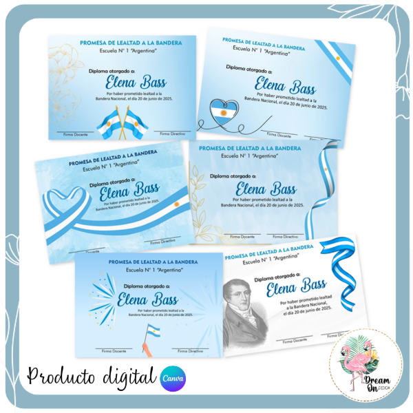 Producto - Diplomas Promesa Lealtad a la Bandera 2da Ed