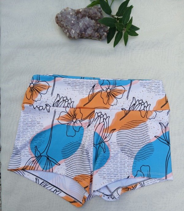 Producto - Short flores veraniegas